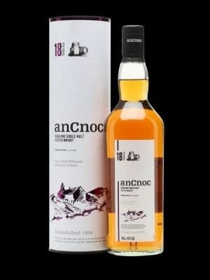 anCnoc whisky 18 Year Old