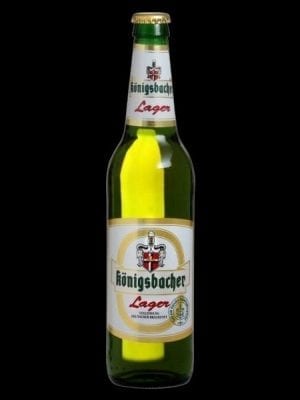 Konigsbacher Lager, Bottle
