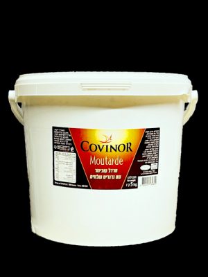 French Dijon Mustard with Whole Grains – Covinor.